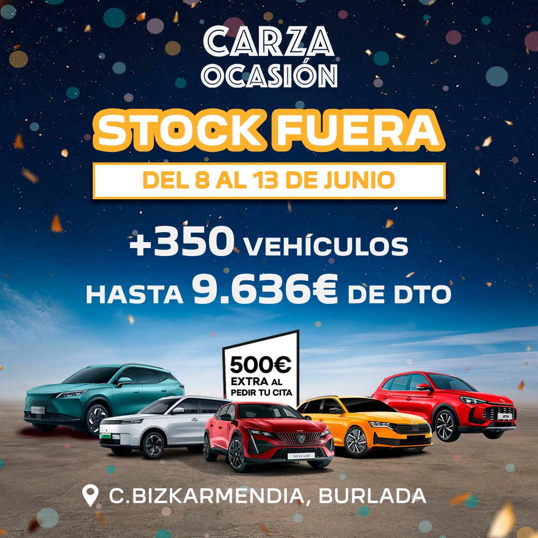 Fuera Stock Carza Ocasión Pamplona